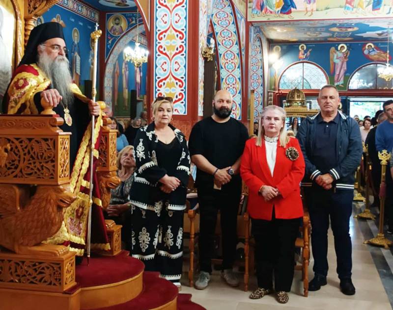 Υποδοχή Ιεράς Εικόνας Παναγίας Βηματάρισσας στον Ιερό Ναό Αγίου Ελευθερίου Επισκοπής Νάουσας
